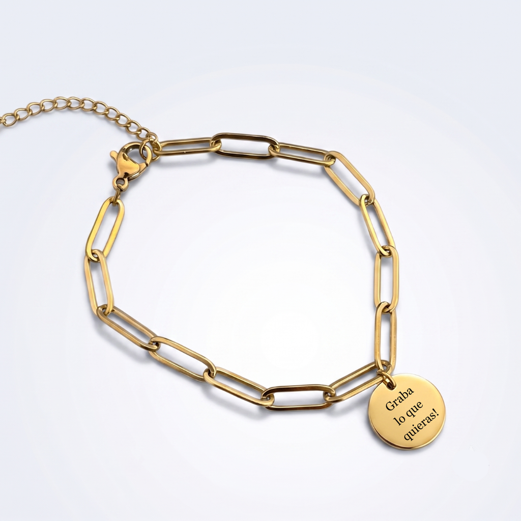Pulsera Eslabones Personalizada