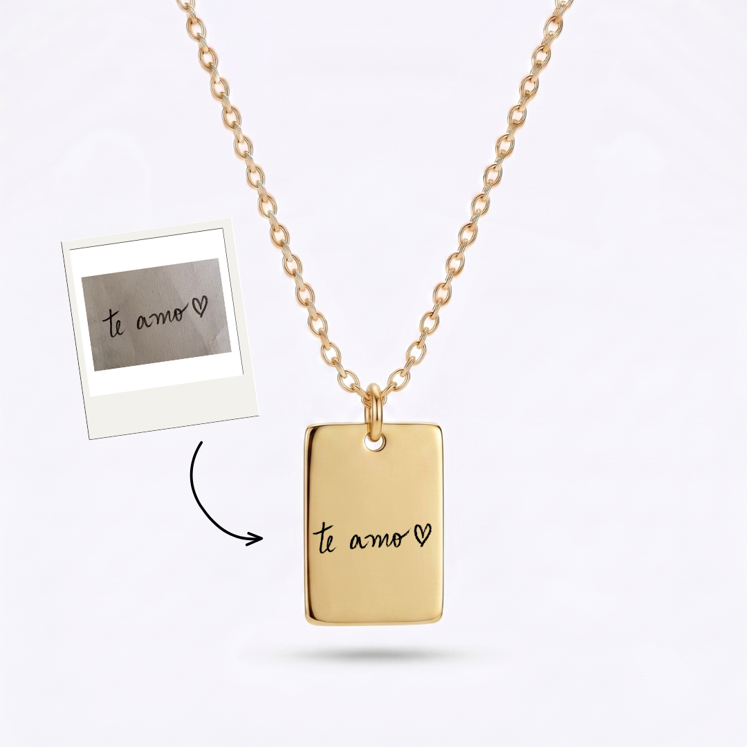 Collar Rectangular Personalizado