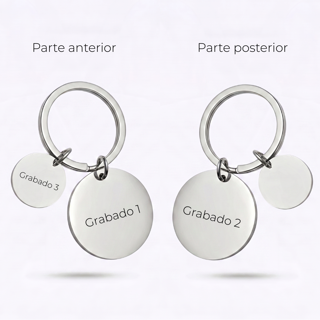 Llavero Doble Personalizado