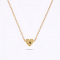 Collar Inicial Corazón